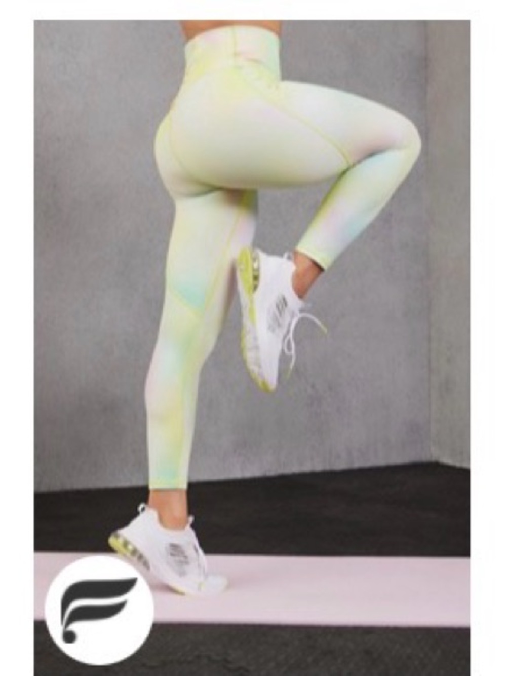 Fabletics Pastel Tie-Dye High-Rise Leggings